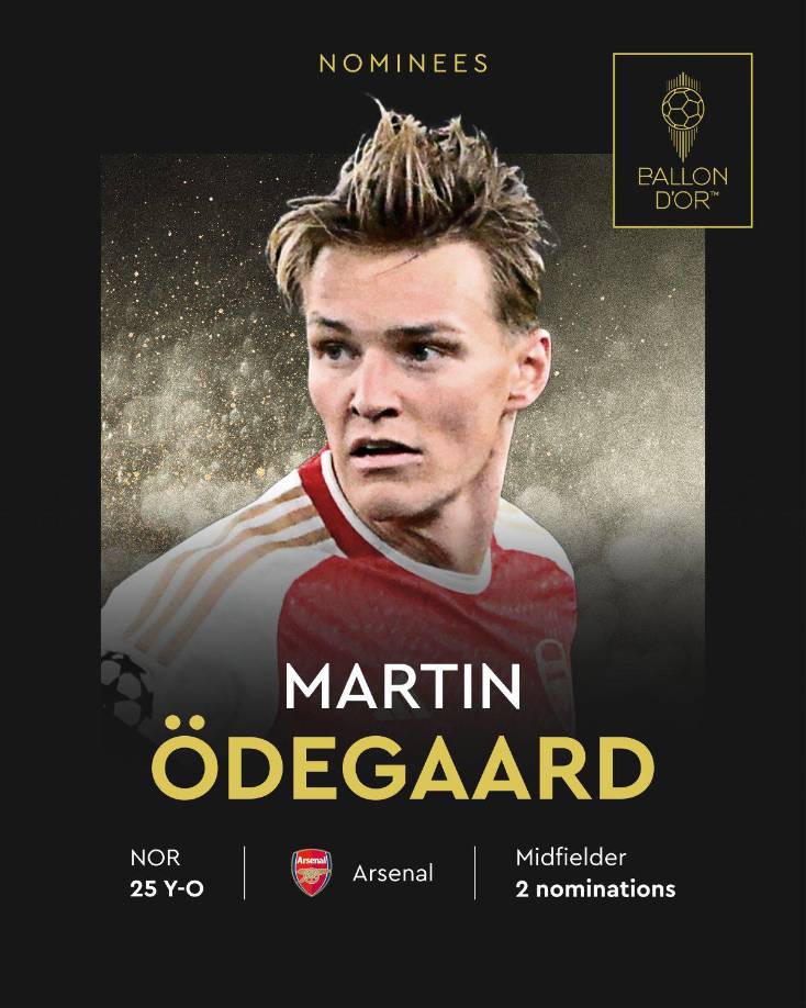Martin Ödegaard (Arsenal).