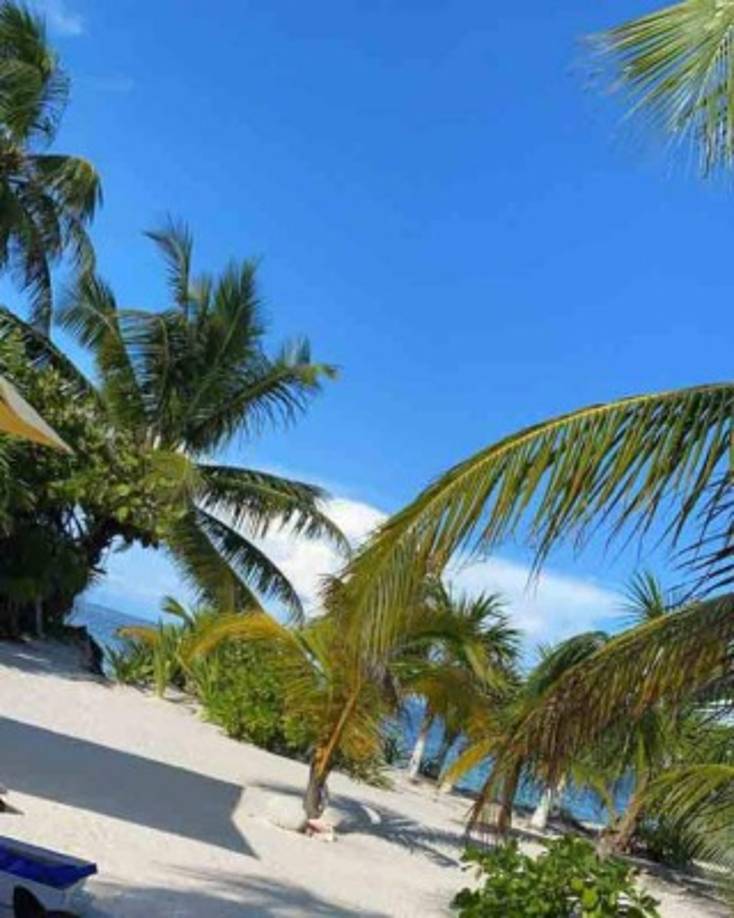 Así de espectacular es el lugar escogido por Teófimo López para sus vacaciones.