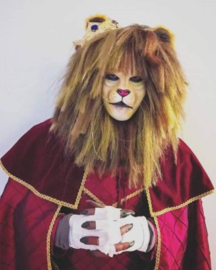 El cantante Romeo Santos se puso en la piel de 'El Rey León'.