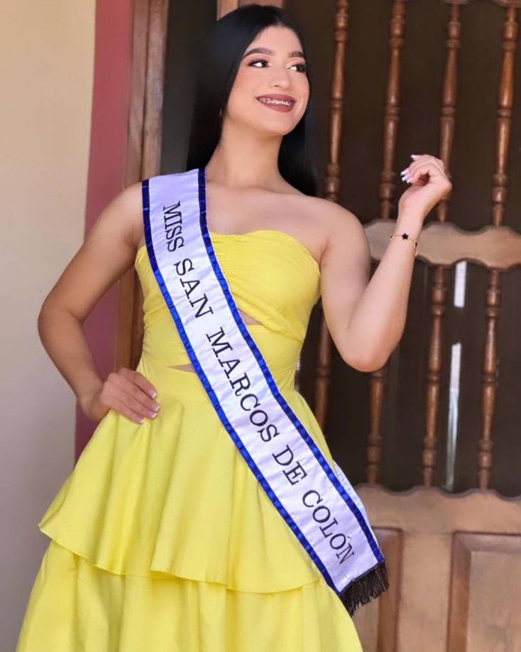 Miss San Marcos de Colón, Luz Montalván García.