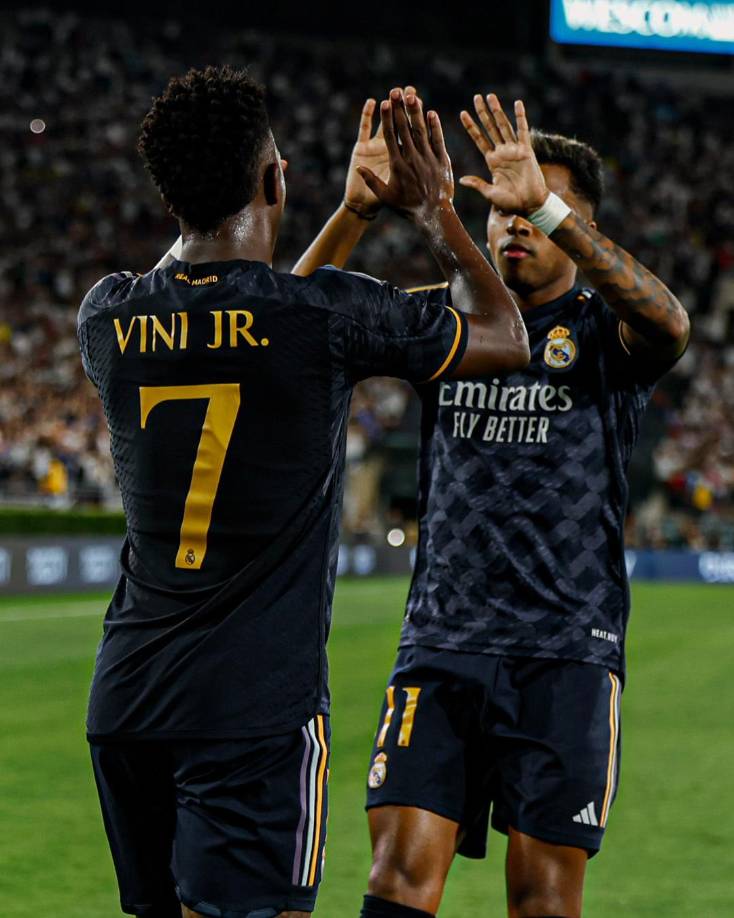 En el segundo tiempo, la entrada de la dupla brasileña Vinicius-Rodrygo en la ofensiva dio mucha más chispa y picante extra al Madrid en la reanudación.