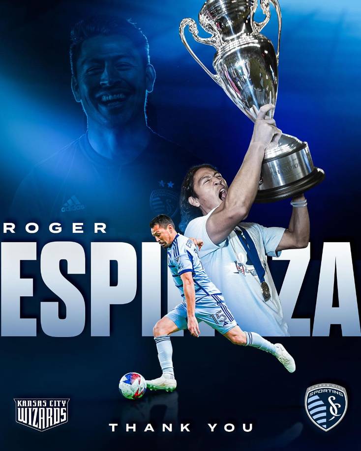 Roger Espinoza - El Sporting Kansas City anunció la salida del mediocampista hondureño, quien tuvo dos etapas en el conjunto de la MLS. “Gracias por cada minuto implacable”, escribió el club en sus redes sociales. El ‘Chino‘ no descartó días atrás jugar en la Liga Nacional de Honduras.