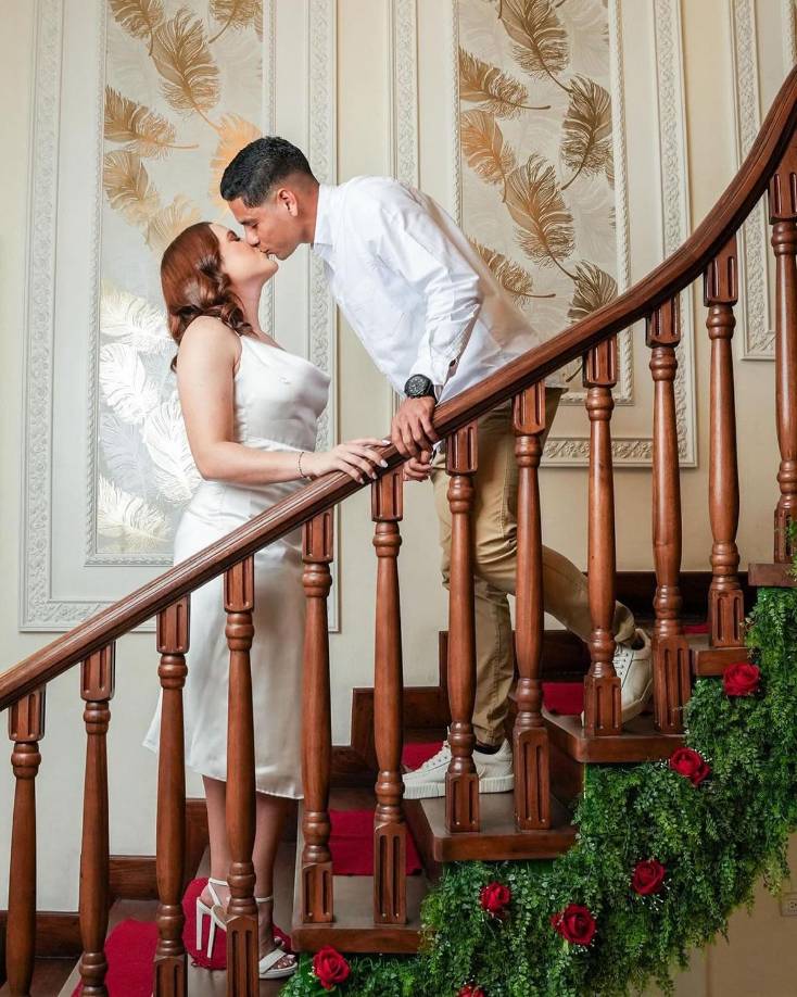 Daniela Hernández es el gran apoyo de Carlos Pineda, siempre es vista al final de cada partido disputado por el club de Tegucigalpa en el Nacional.