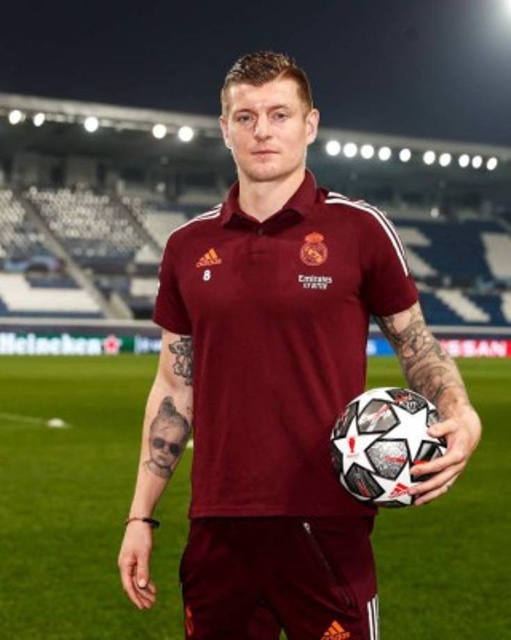 Toni Kroos: El alemán estará en el centro del campo . Foto Real Madrid Facebook.