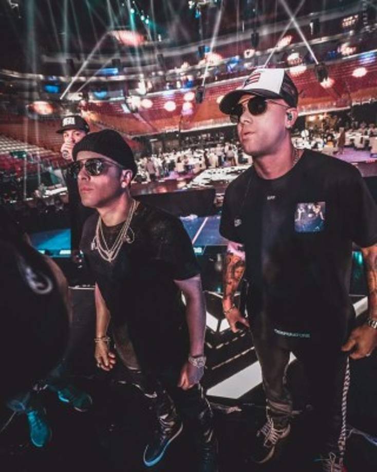 Wisin y Yandel hacen su anunciado reencuentro en los escenarios de Premio lo Nuestro.<br/>