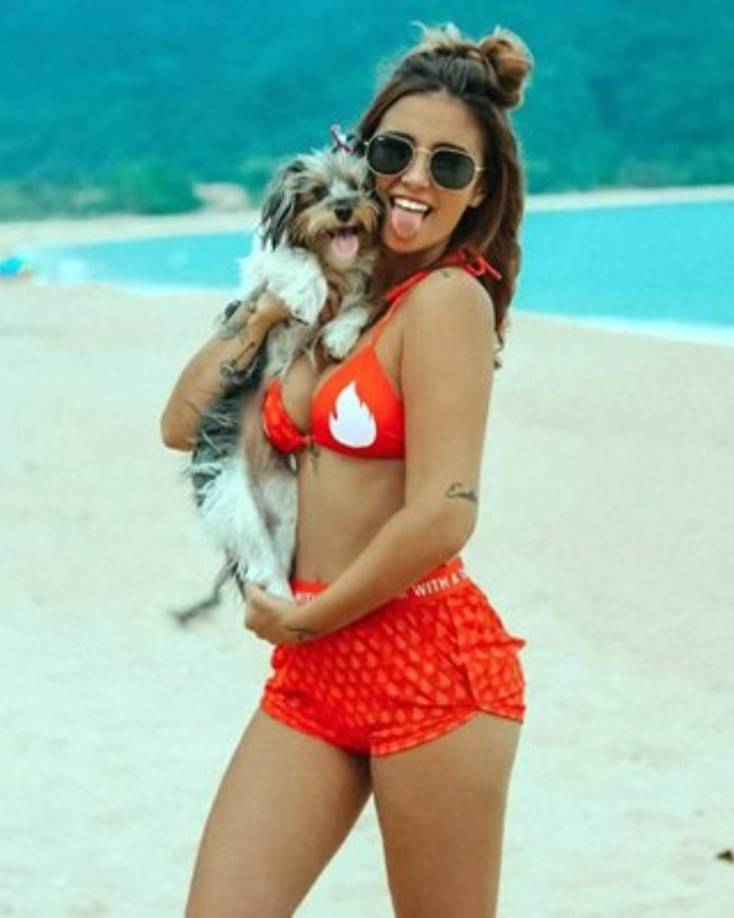 Así de alegre se muestra Mari Tavares en sus redes sociales.