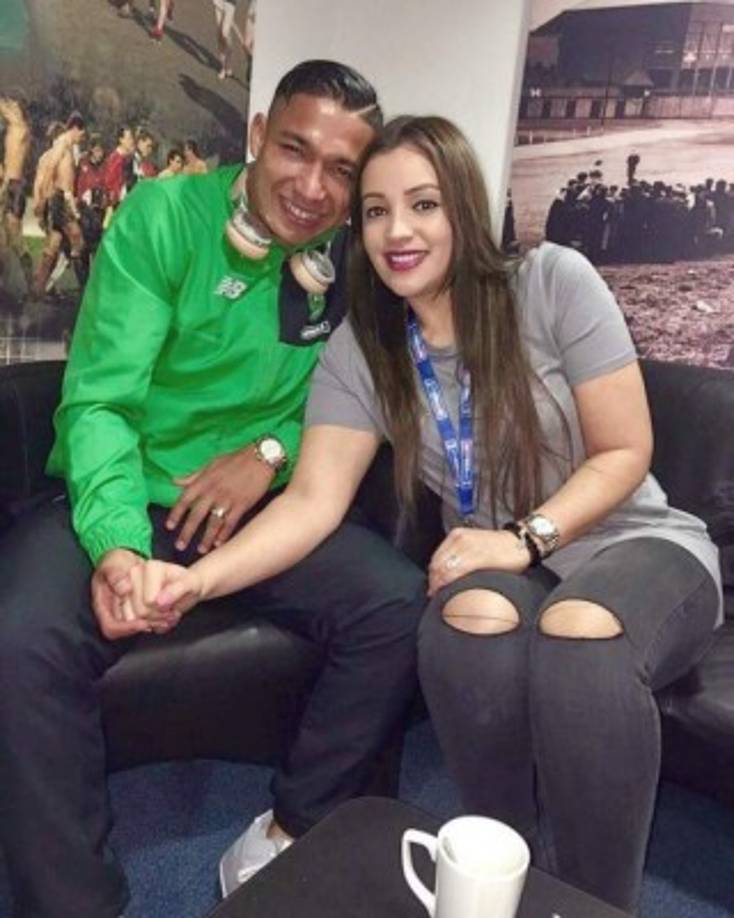 Virginia Varela es la bella esposa de Emilio Izaguirre, lateral del Celtic de Escocia.