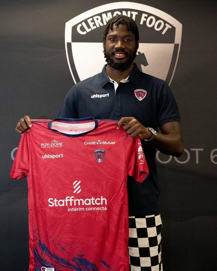 Shamar Nicholson, delantero que fue goleador en el Spark de Moscú y recién fichó por el Clermont Foot de la Ligue 1 de Francia.