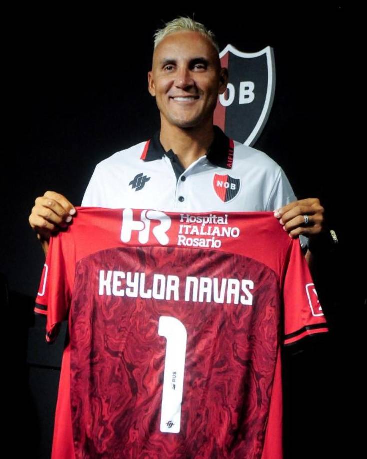 El portero tico se mostró muy feliz e ilusionado por su fichaje con Newell’s Old Boys de Argentina.