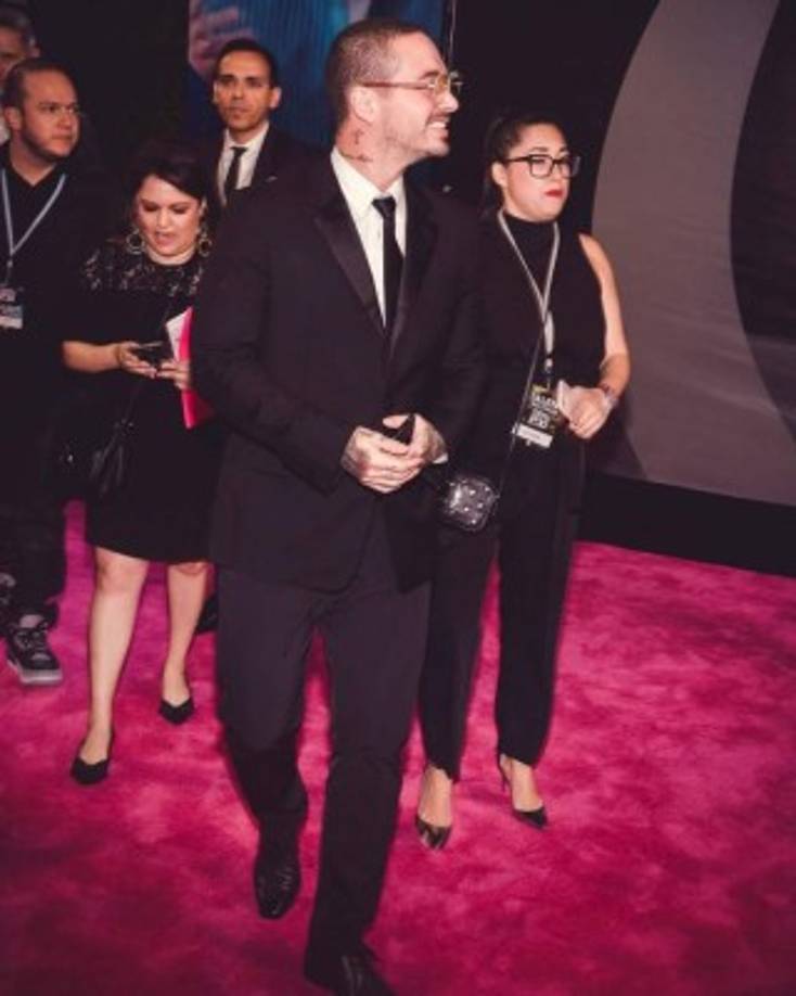 El reguetonero colombiano J Balvin.