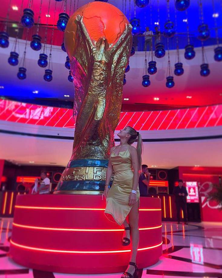 Asimismo, estar cerca de su ídolo, Lionel Messi y más que verlo levantar la tan ansiada Copa del Mundo.