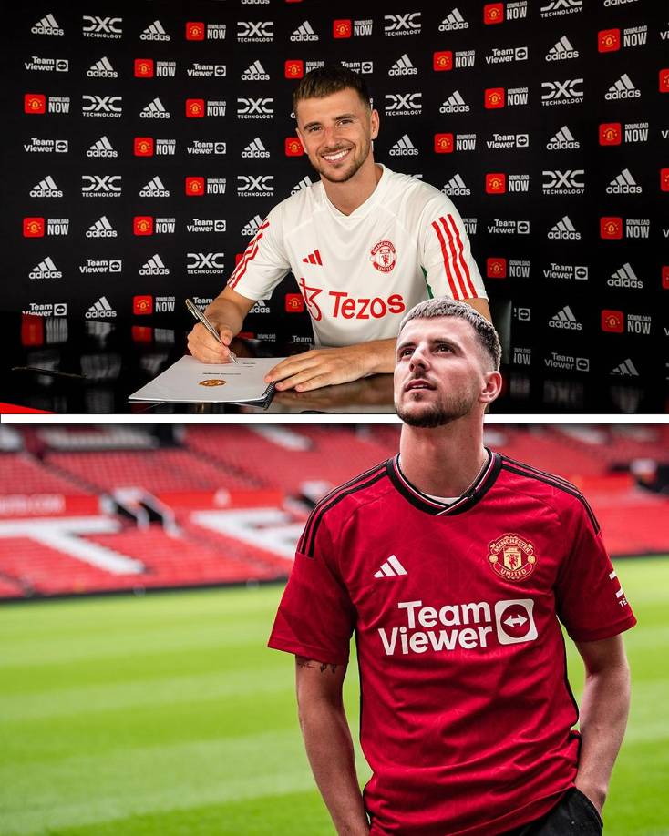 El centrocampista inglés Mason Mount ha sido anunciado como nuevo jugador del Manchester United hasta 2028. Los Reds Devils han pagado 70 millones de euros más bonus al Chelsea.