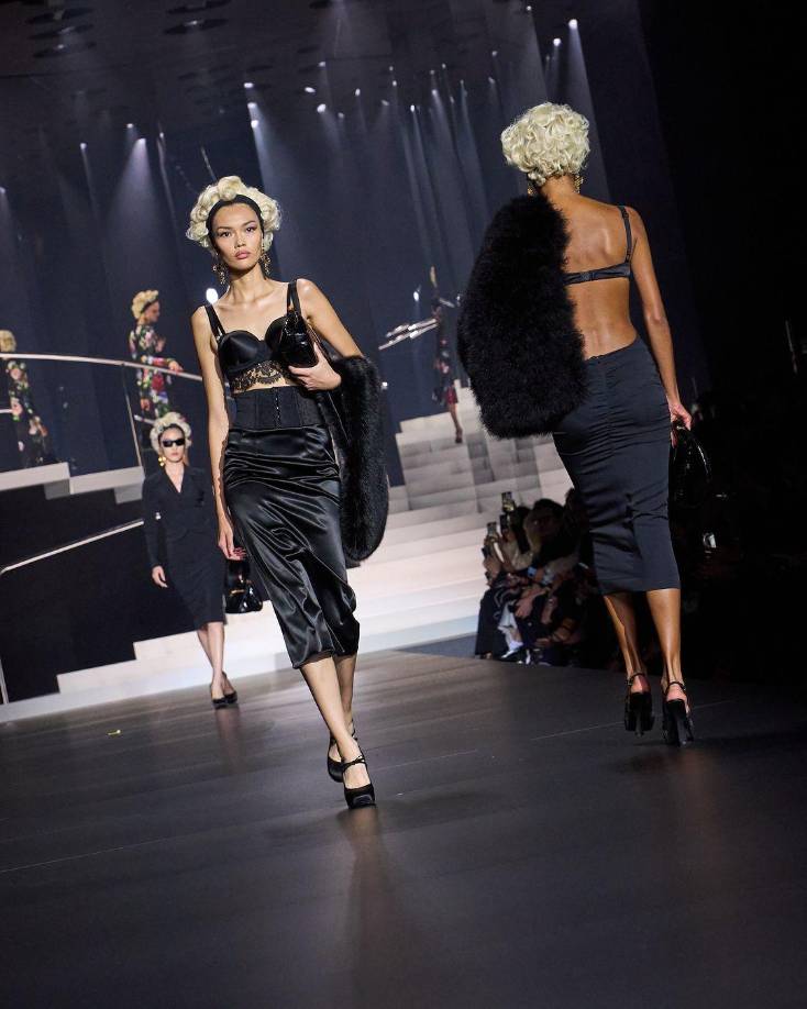 Colección Dolce Gabbana, prêt-à-porter primavera-verano 2025.