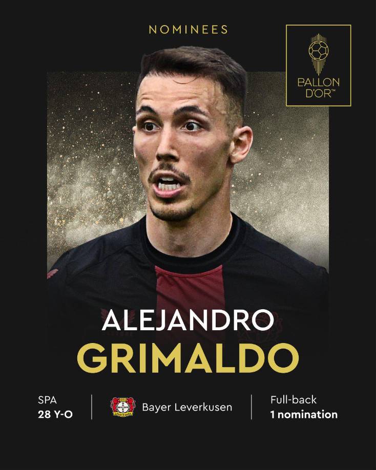 Alejandro Grimaldo (Bayer Leverkusen).