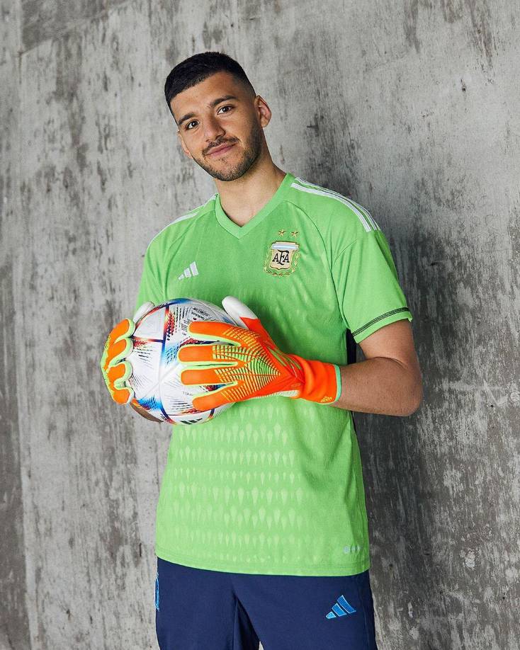 El arquero Gerónimo Rulli, llevará el 12 en su uniforme.