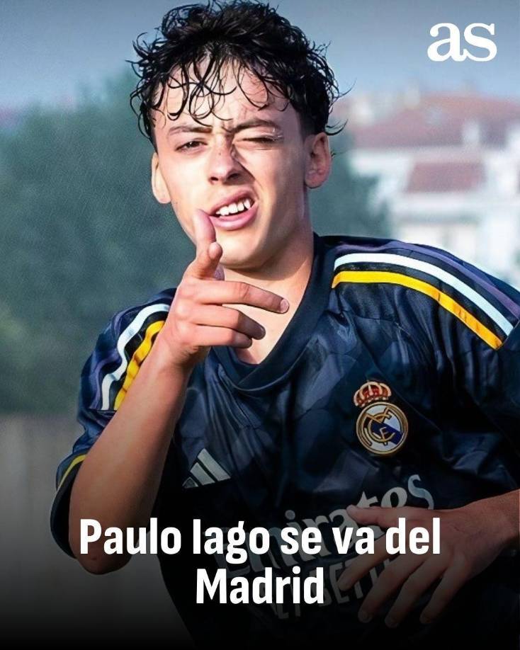 El Real Madrid deja escapar una joya. El agente de Paulo Iago, Jorge Mendes,llegó a un acuerdo con el Sporting de Portugal para que el joven de 17 años se una a las filas del filial.
