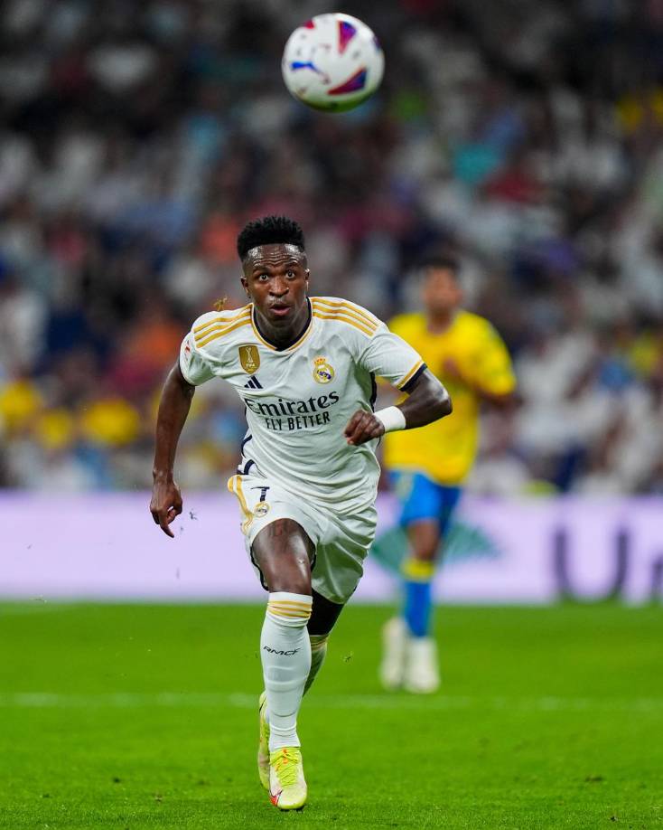 Vinicius no jugaba en el Bernabéu desde el último partido de la pasada Liga. Ante el Athletic Club el 4 de junio. 