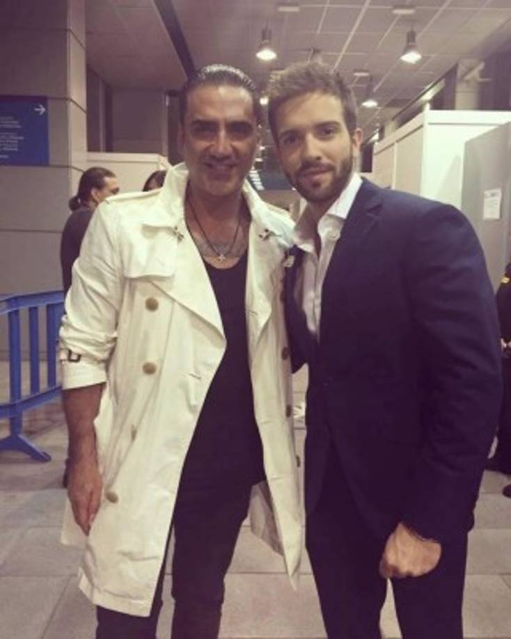 La foto de Alejandro Fernández con Pablo Alborán dio de que hablar.
