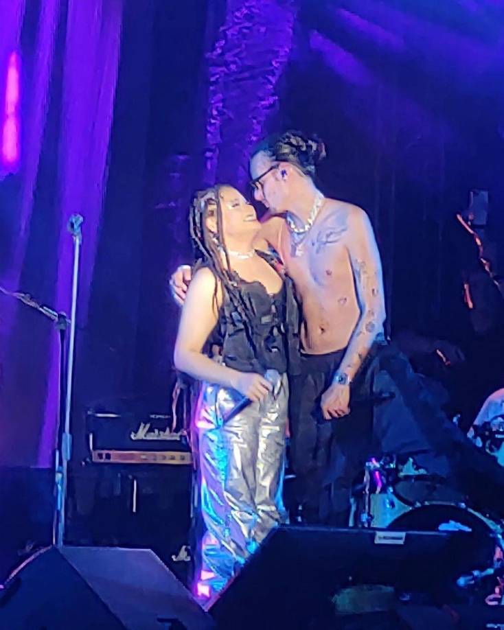 ¡Espectáculo total! Cesia Sáenz brilló en concierto de Danny Ocean en Tegucigalpa (Fotos)