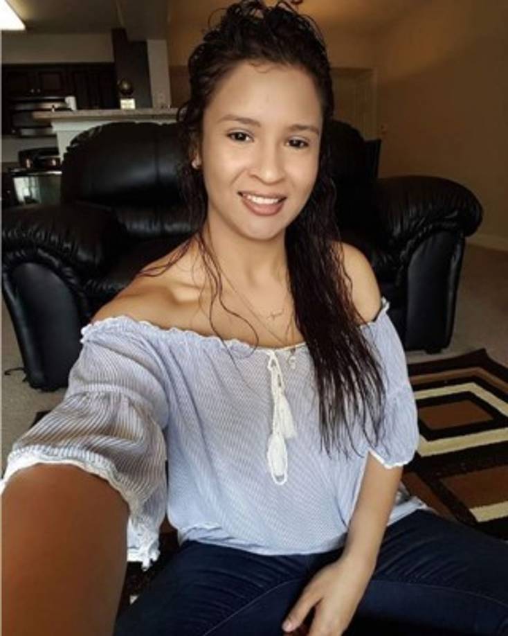 Ella es Kathleen Almendarez, la ahora ex esposa de Romell Quioto.