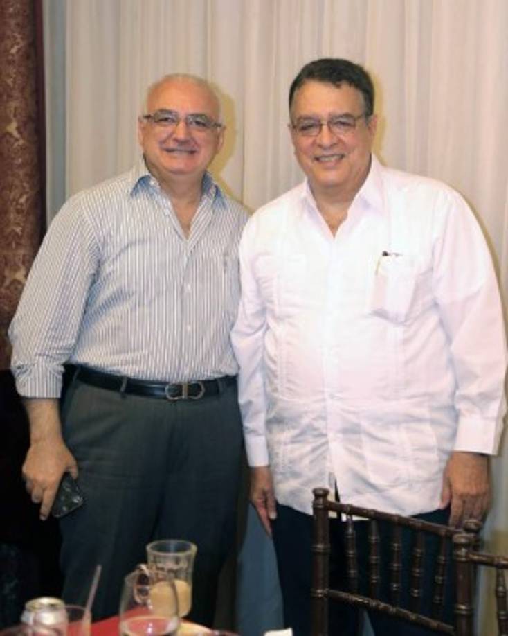 Raymond Maalouf y Benjamín Membreño.