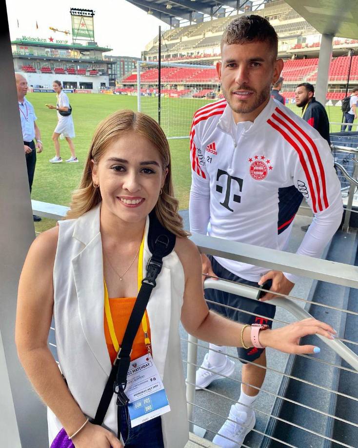 Lucas Fernández tambien empezó el partido como suplente, pero tuvo oportunidad de participar en el segundo tiempo.