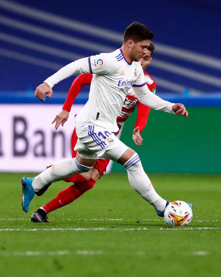 Luka Jovic: El delantero serbio es otro de los que no seguirá en las filas del Real Madrid para la próxima temporada.