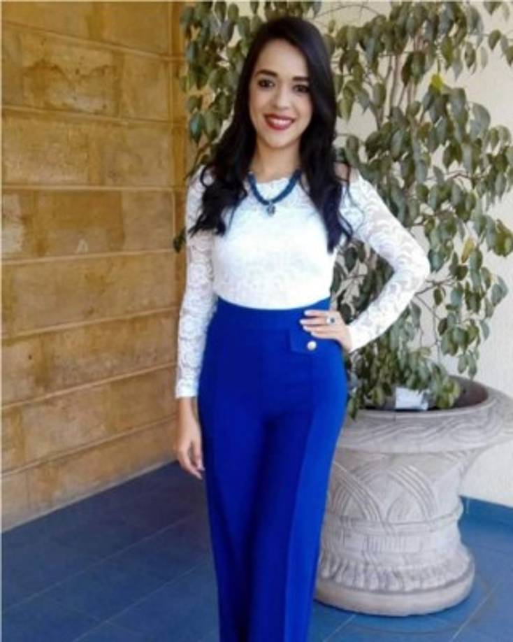 Así de bella lució Zelibeth Hernández de Canal 10.