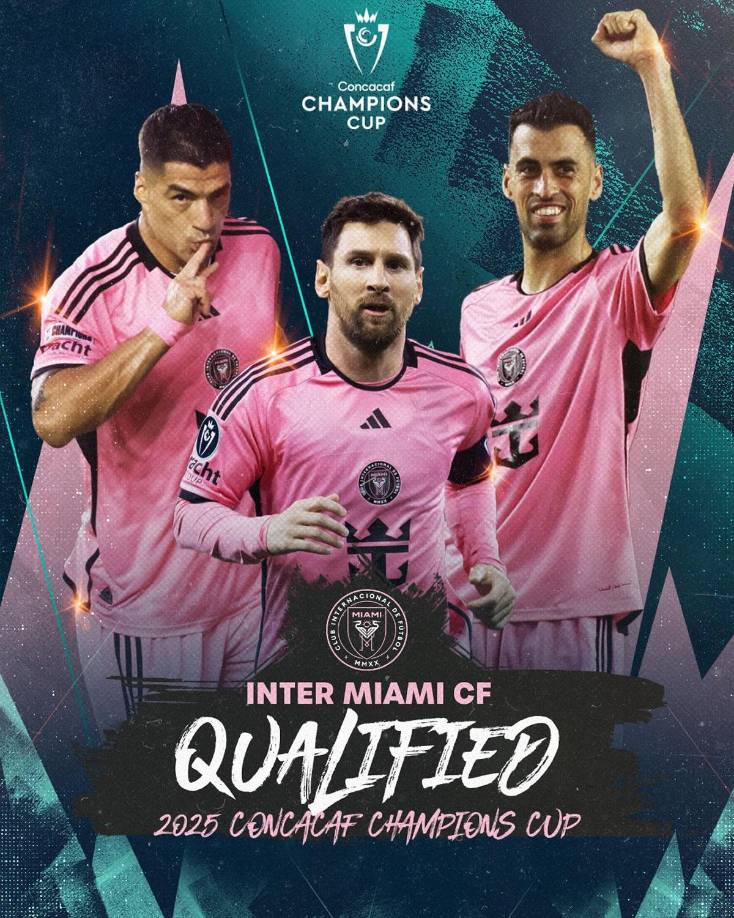Inter Miami CF (ESTADOS UNIDOS): El equipo de Messi y David Ruiz se clasificó para la primera ronda tras asegurarse un lugar entre los dos siguientes mejores clubes en la clasificación del Supporters’ Shield de la MLS. Aún pueden asegurar un pase directo a los octavos de final si ganan la Copa MLS 2024. Esta será la segunda aparición del club después de su debut en 2023, cuando alcanzó los cuartos de final.