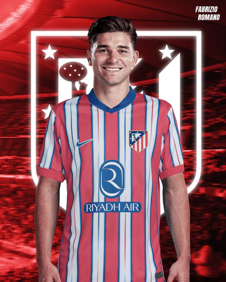 Asimismo, adelanta que Julián Álvarez se marcha del Manchester City por 95 millones de euros. El argentino aceptó la propuesta de los colchoneros por cinco temporadas.