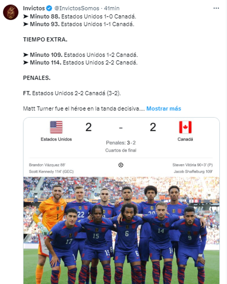 Faitelson se pronunció: Prensa reacciona tras dramático triunfo de EEUU en Copa Oro