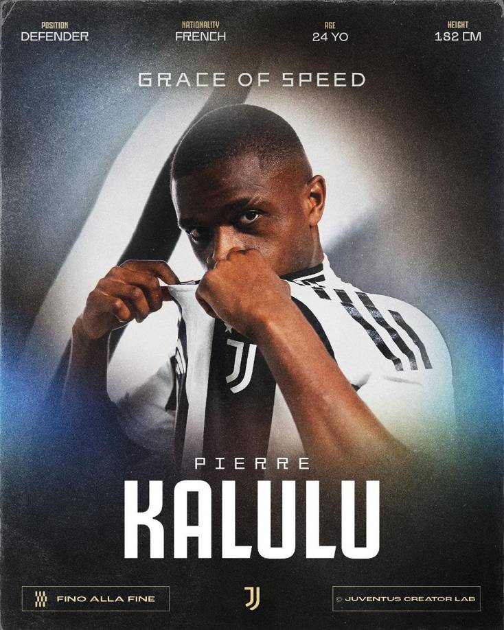 La Juventus ha hecho oficial el fichaje de su nuevo defensa, Pierre Kalulu. El jugador llega procedente del Milán y lo hace en calidad de cedido. Además, la ‘Vecchia Signora’ tiene una opción de compra de 14 millones de euros.