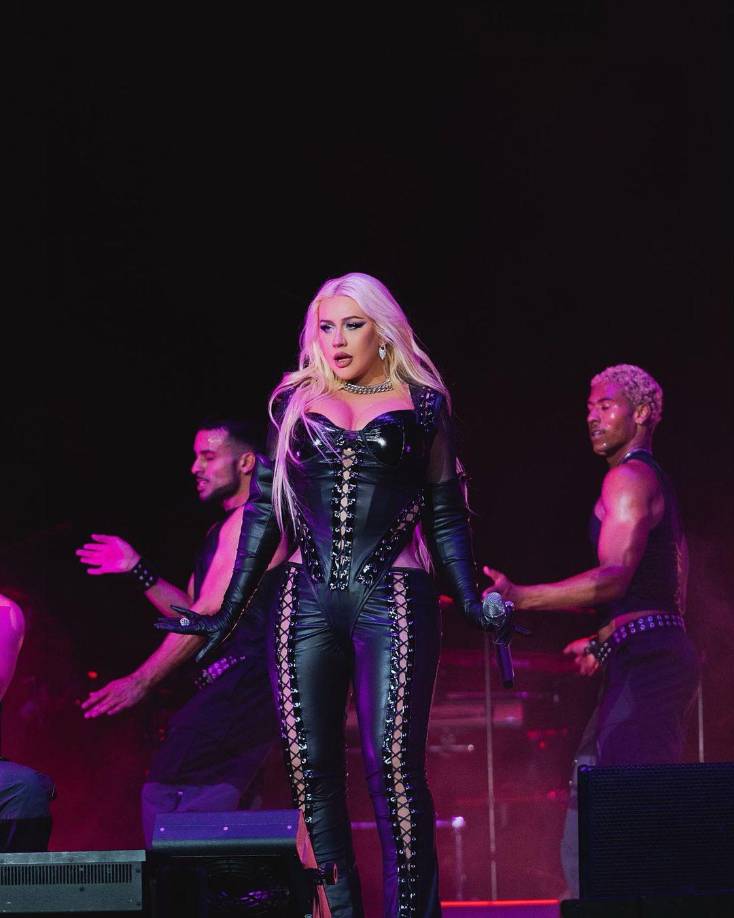 En los shows de principios de 2023 así se veía Christina Aguilera. Aunque el sobrepeso nunca fue un impedimento para que se viera siempre atractiva. En sus fotos en redes sociales y en apariciones públicas siempre se vio sexi y elegante, vestida acorde siempre para cada ocasión.