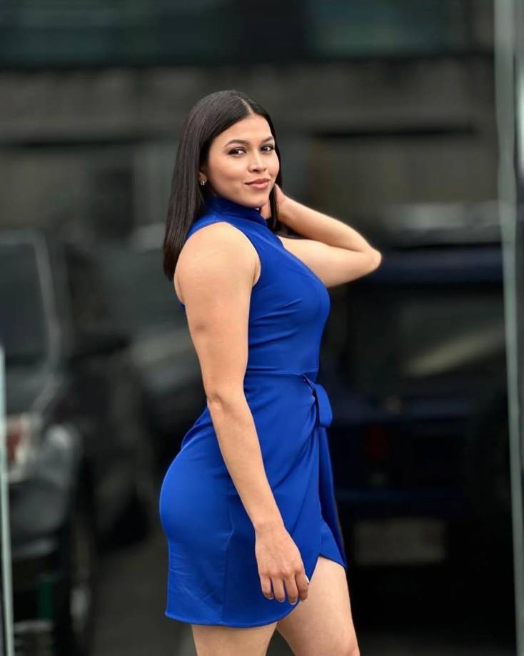 “¿Por ahí dicen que está embarazada?”, le consultaron a León, quien rápidamente dio su respuesta. 