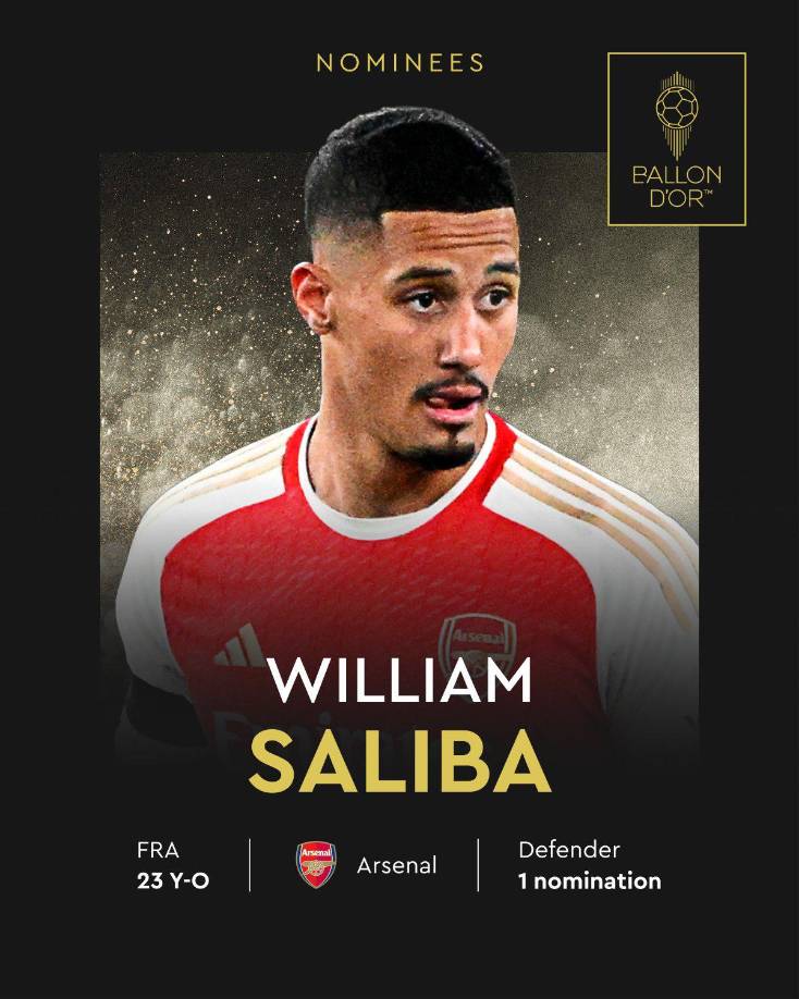 William Saliba (Arsenal).