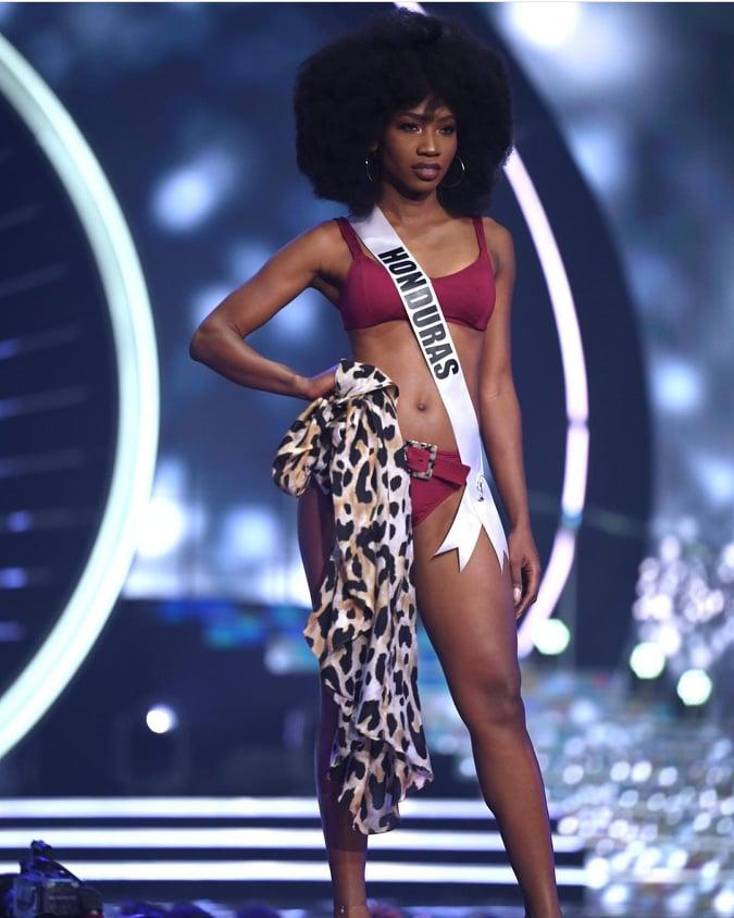 La bella garífuna originaria de Limón, Colón ha causado excelentes reacciones entre los missólogos, quienes destacan su elegancia para caminar. 