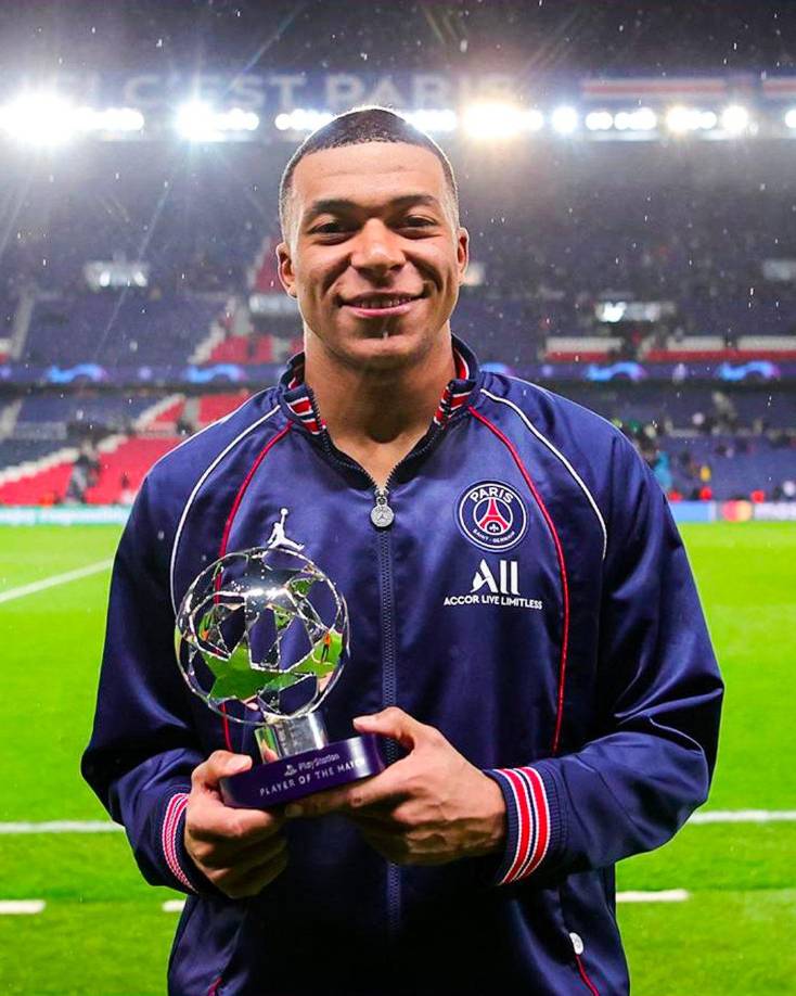 Kylian Mbappé fue nombrado el MVP del partido.