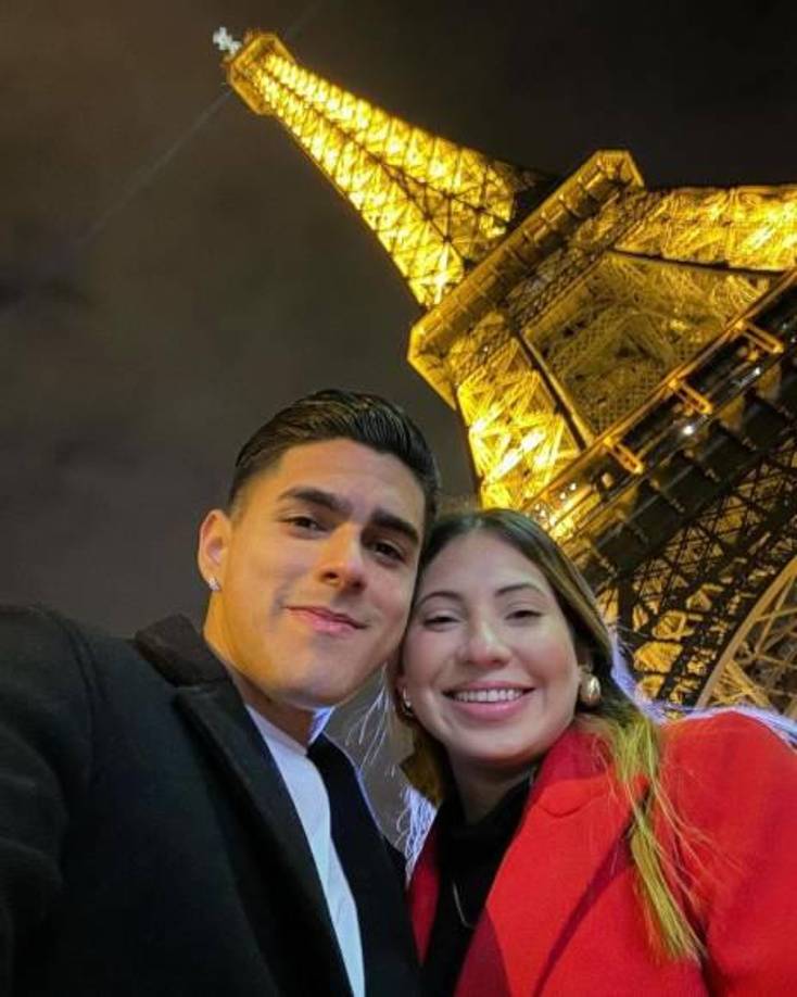 Annie Córdova le robó el corazón a Luis Palma a quien viene acompañando desde hace mucho en su carrera en el fútbol.