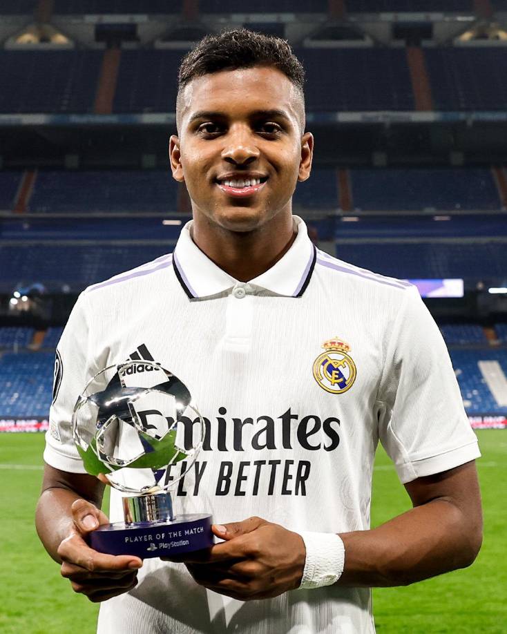 Rodrygo fue elegido por la UEFA como el MVP del partido.