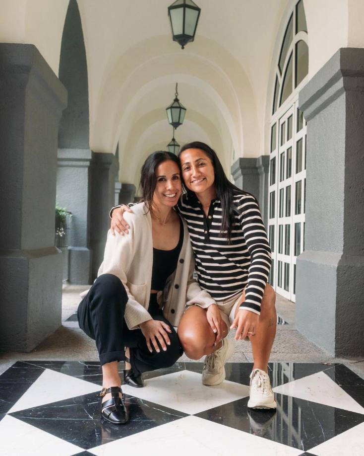 Volvieron a México para jugar con <b>Tigres Femenil</b>, club que reaccionó a la noticia que dieron a conocer las futbolistas: “¡Qué gran noticia, estamos muy felices por ustedes! No podemos esperar a que llegue septiembre.¡Las queremos muchísimo!”.