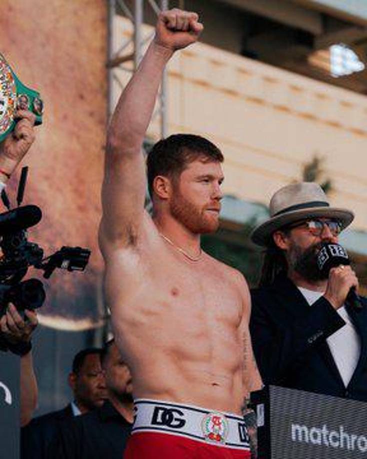 Canelo se ha mantenido muy activo durante el Mundial de Qatar., 