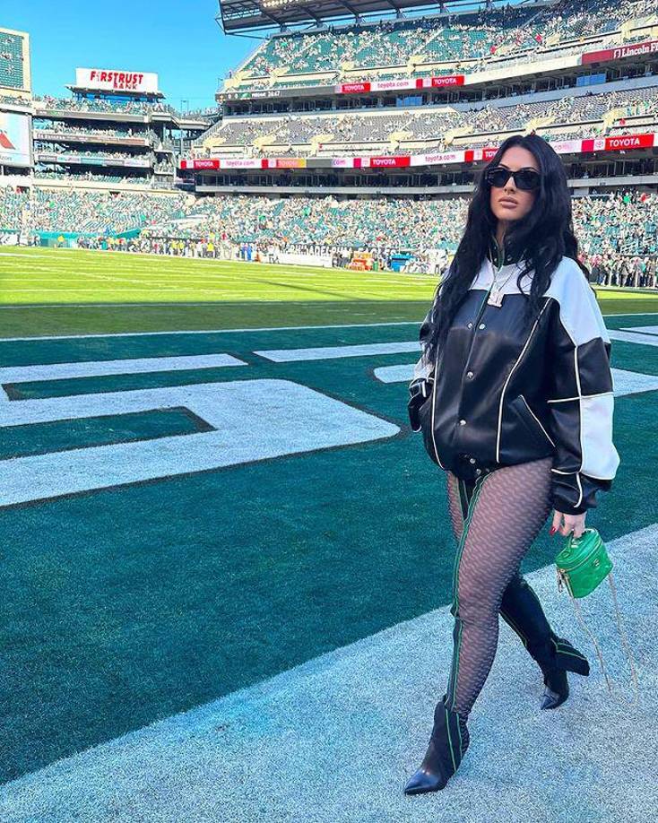 Kaycee Marchetti trabaja como modelo y asistiendo a los juegos de Fletcher en Philadelphia Eagles y cuenta con más de 16 mil seguidores en Instagram.