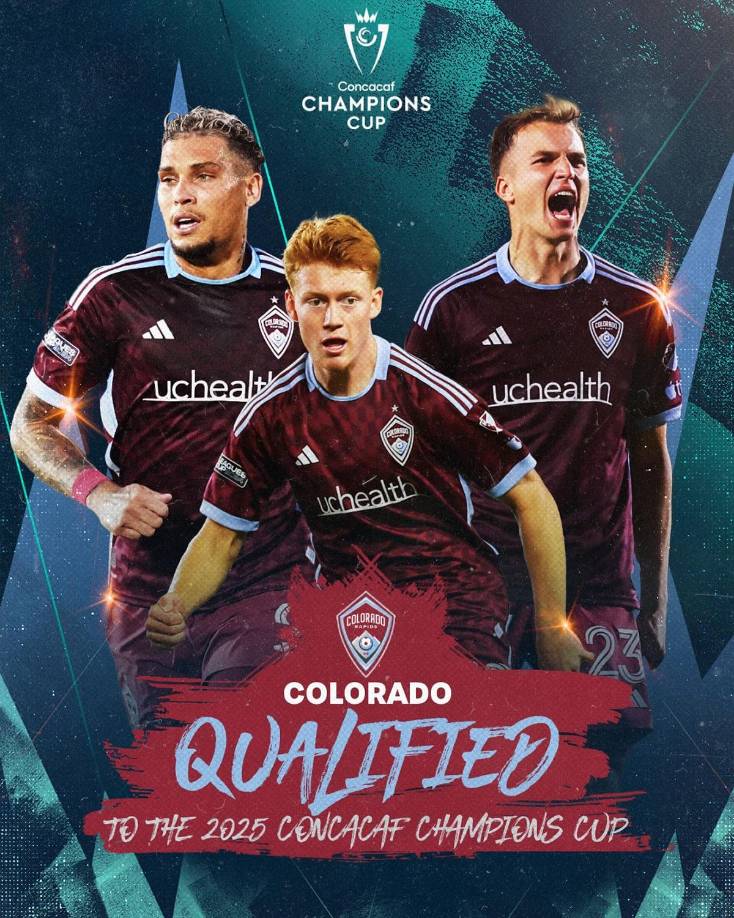Colorado Rapids (ESTADOS UNIDOS): Clasificaron tras ganar el partido por el tercer puesto en la Leagues Cup 2024. Será su quinta participación en el torneo.