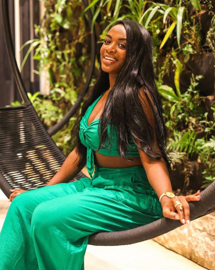 Su sonrisa, radiante piel y su extenso cabello negro son cualidades físicas que resaltan en Taisha Matute. 