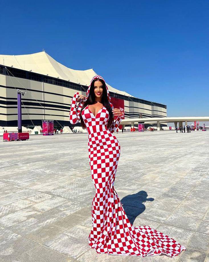 ‘‘¡Noticias falsas! No voy a desnudarme si Croacia gana la Copa del Mundo. Gracias”, fue el contundente mensaje de Knollen su Instagram.