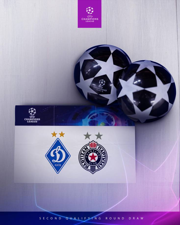 El Partizán de Serbia se prepara para jugar la Liga de Campeones, entrarán a la escena desde la tercera ronda donde se medirán al Dynamo Kiev de Ucrania. Ambos partidos en el mes de julio.