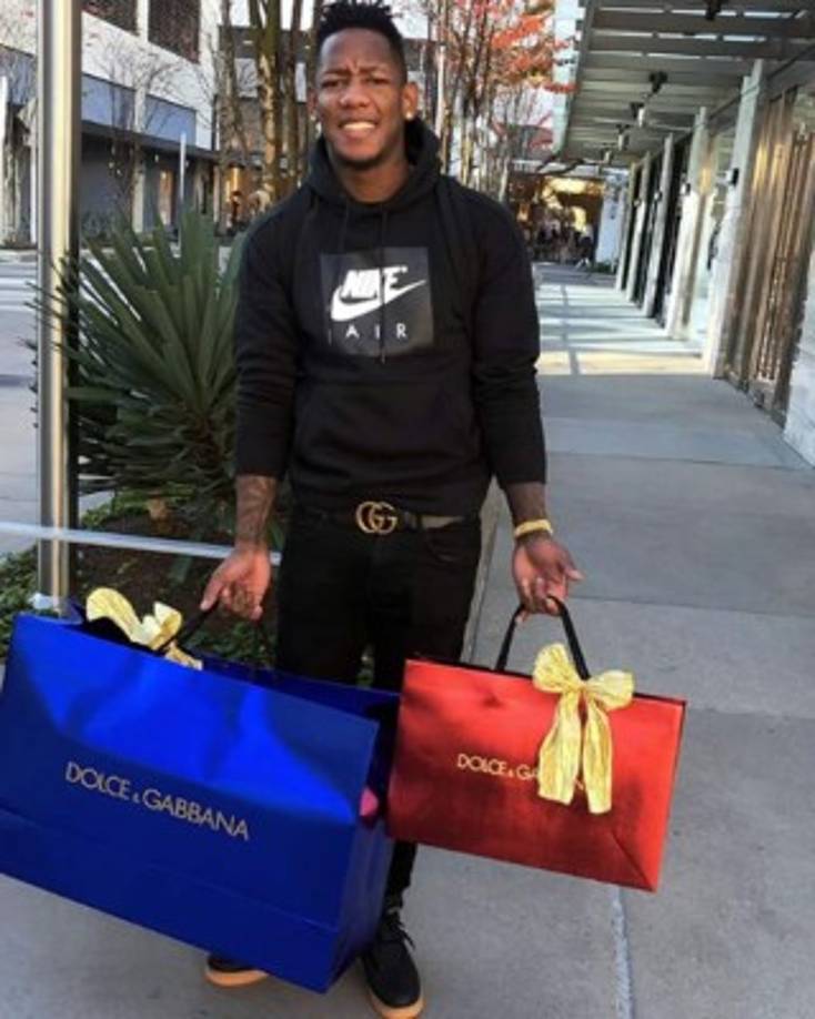 El atacante hondureño publicó esta otra foto en su cuenta de Instagram.