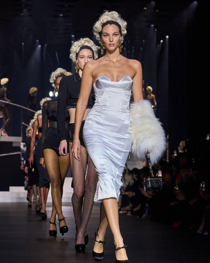 Dolce &amp; Gabbana presentó en Milán ITALIAN BEAUTY, su colección prêt-à-porter primavera-verano 2025.Es una propuesta llena de sensualidad, actitud, carácter y encanto. La belleza italiana se impone como esencia del desfile femenino de Dolce &amp; Gabbana. A continuación los mejores looks.