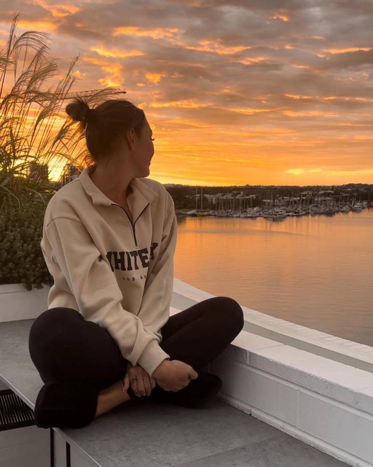 Pero fue la plataforma la que le informó que también estaba en sus contactos telefónicos, lo cual desconcertó a la modelo.