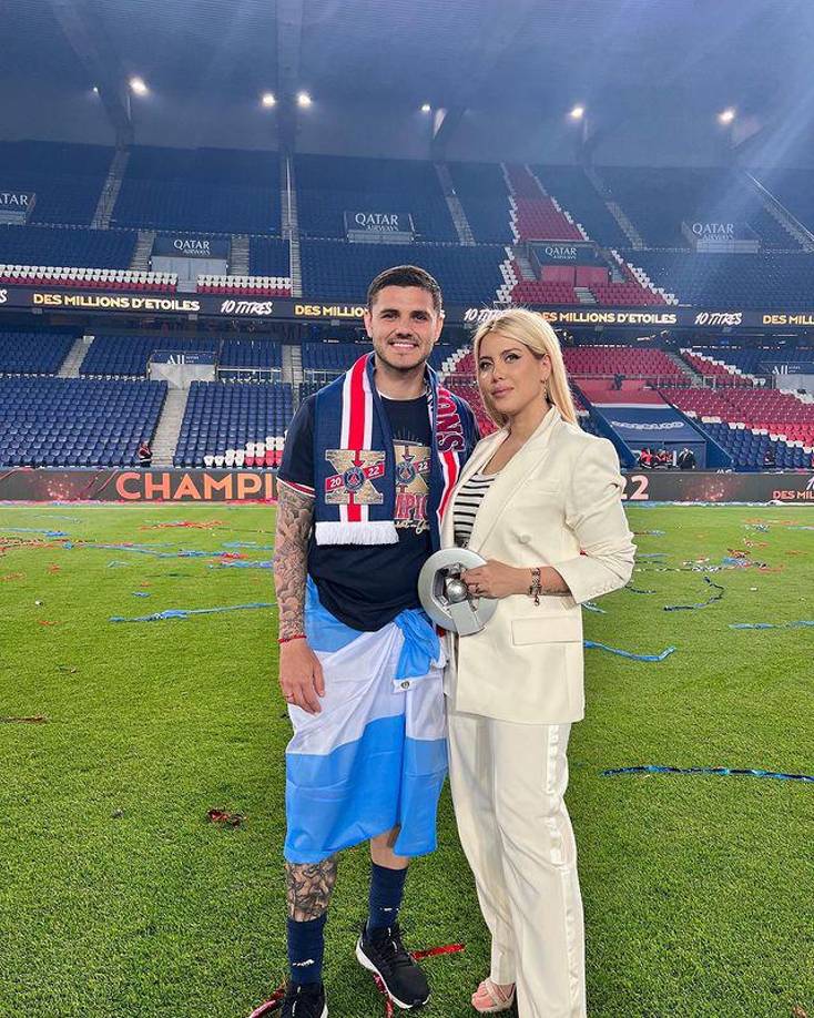 La expareja del jugador argentino, Mauro Icardi, sorprendió a todos sus seguidores con su cambio de look.